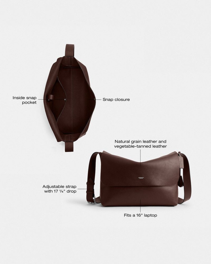 Coach Ludlow Messenger Bag Maple