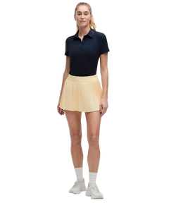 Lululemon Varsity High-Rise Pleated Tennis Skirt Butter Cream