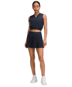 Lululemon High-Rise Pleated Tennis Skirt True Navy