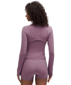 Lululemon Define Cropped Jacket Nulu Lavender Lux/Mirror Silver