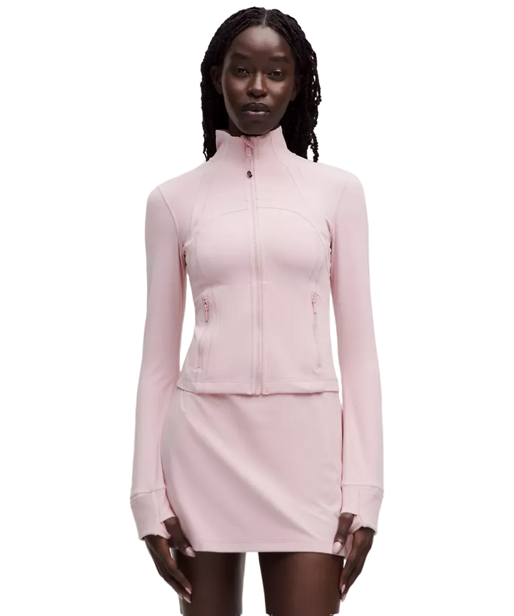 Lululemon Define Cropped Jacket Nulu Pink Haze