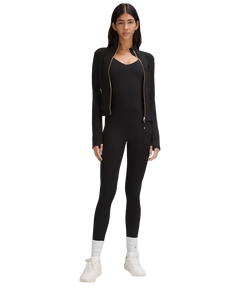 Lululemon Define Cropped Jacket Nulu Black/Gold