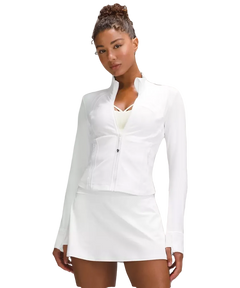 Lululemon Define Cropped Jacket Nulu White