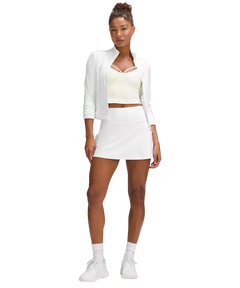 Lululemon Define Cropped Jacket Nulu White