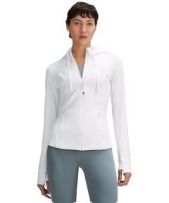 Lululemon Define Hooded Jacket Nulu White