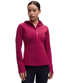 Lululemon Cross Chill Performance Jacket Magenta Smoke