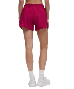 Lululemon Hotty Hot High-Rise Lined Shorts 4" Magenta Smoke