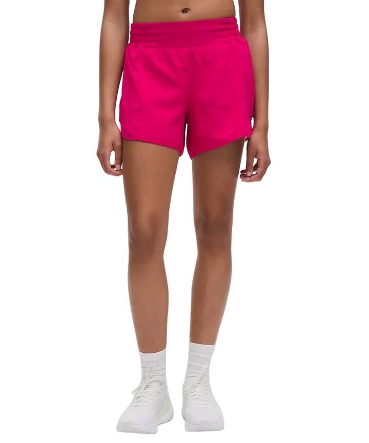 Lululemon Hotty Hot High-Rise Lined Shorts 4" Passionate