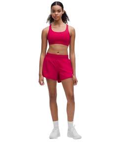 Lululemon Hotty Hot High-Rise Lined Shorts 4" Passionate