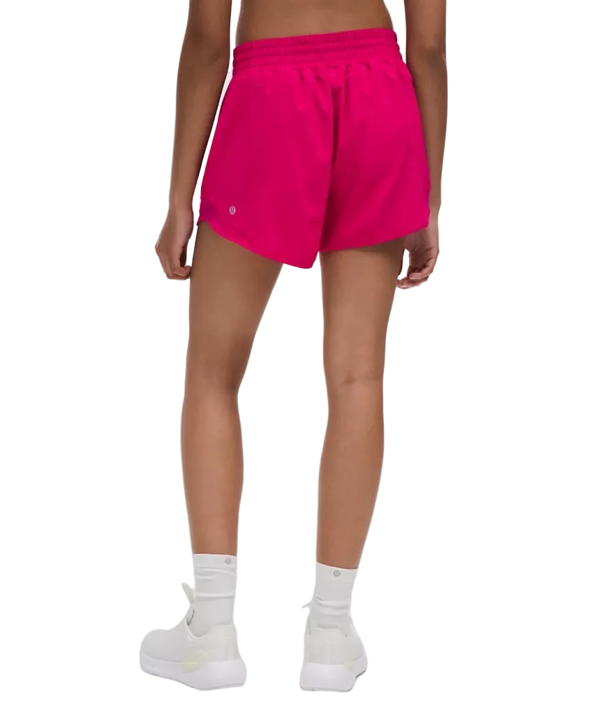 Lululemon Hotty Hot High-Rise Lined Shorts 4" Passionate