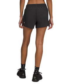 Lululemon Hotty Hot High-Rise Lined Shorts 4" Black