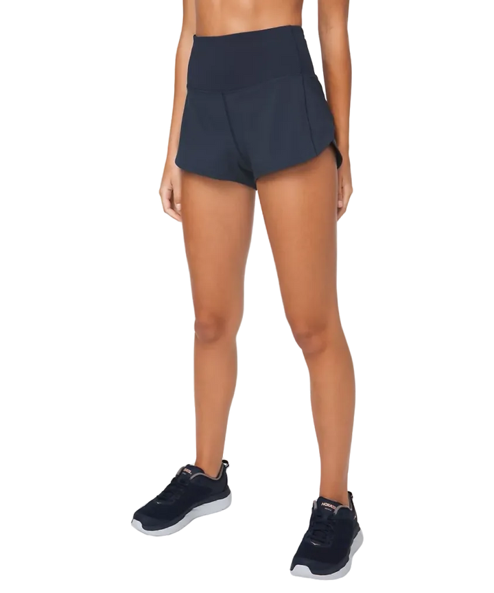 Lululemon Speed Up High-Rise Lined Shorts 2.5" True Navy