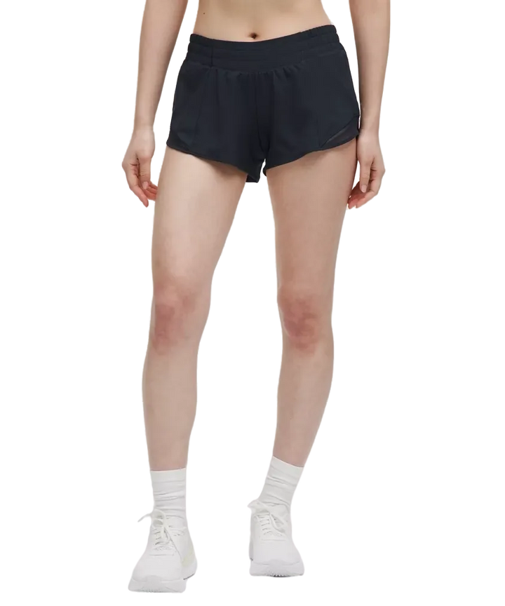 Lululemon Hotty Hot Low-Rise Lined Shorts 2.5" True Navy