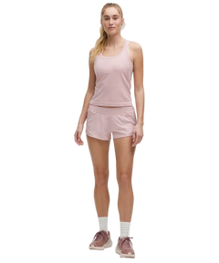Lululemon Hotty Hot Low-Rise Lined Shorts 2.5" Pink Haze