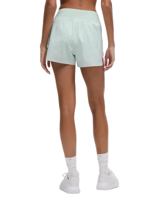 Lululemon Fast and Free High-Rise Classic-Fit Split Shorts 3" Mint Breeze