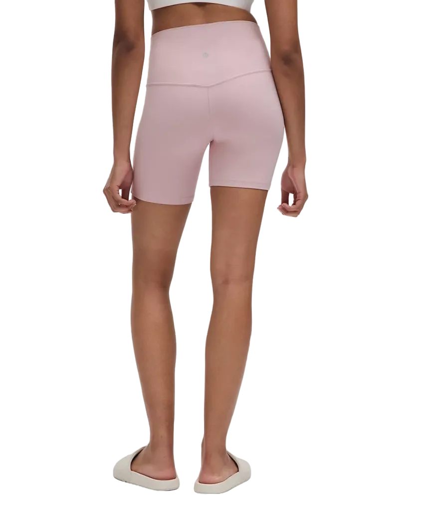 Lululemon Align High-Rise Shorts 6" Pink Haze