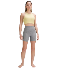 Lululemon Align High-Rise Shorts 6" Heathered Core Medium Grey