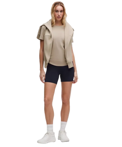 Lululemon Love Curved-Hem Crewneck T-Shirt Sheer Oak