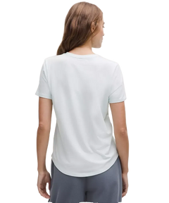 Lululemon Love Curved-Hem Crewneck T-Shirt Crater Blue