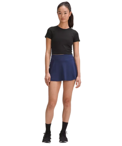 Lululemon Swiftly Tech Cropped Shorts-Sleeve Shirt 2.0 Black