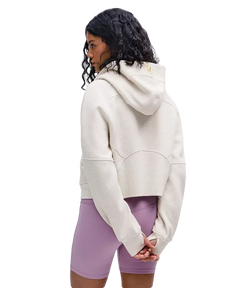 Lululemon Scuba Oversized Half-Zip Hoodie Heathered Bone/Gold