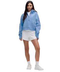 Lululemon Scuba Oversized Half-Zip Hoodie Aero Blue