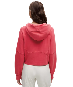 Lululemon Scuba Oversized Full-Zip Hoodie Desert Red