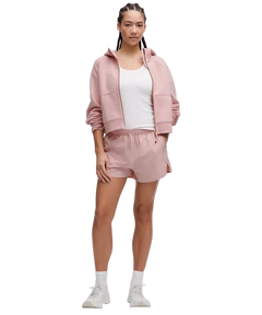 Lululemon Scuba Oversized Full-Zip Hoodie Pink Haze/Rose Gold