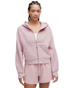 Lululemon Scuba Oversized Full-Zip Hoodie Pink Haze/Rose Gold