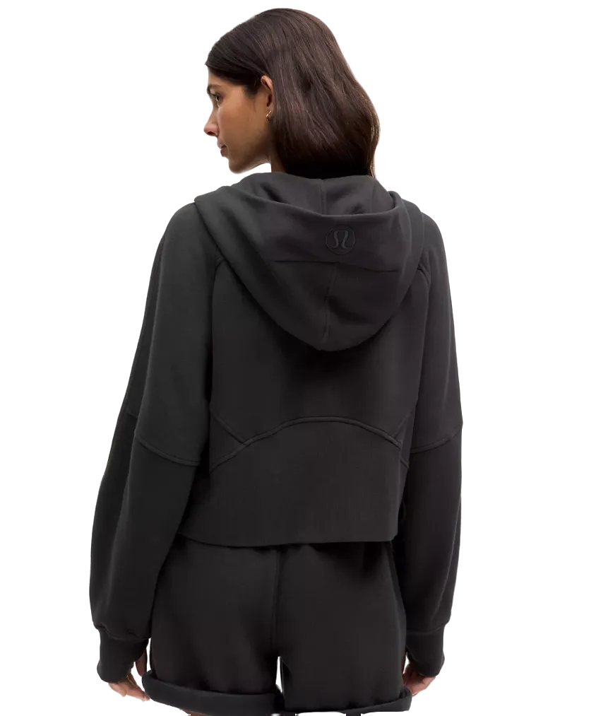Lululemon Scuba Oversized Full-Zip Hoodie Black