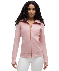 Lululemon Scuba Full-Zip Hoodie Pink Haze/Rose Gold