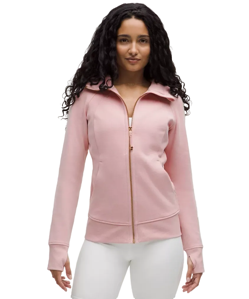 Lululemon Scuba Full-Zip Hoodie Pink Haze/Rose Gold