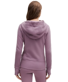 Lululemon Scuba Full-Zip Hoodie Lavender Lux/Mirror Silver