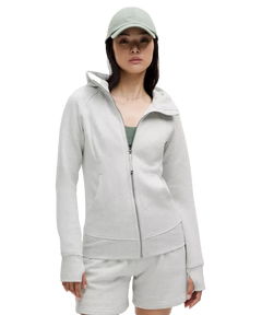 Lululemon Scuba Full-Zip Hoodie Heathered Core Ultra Light Grey