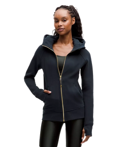 Lululemon Scuba Full-Zip Hoodie True Navy/Gold