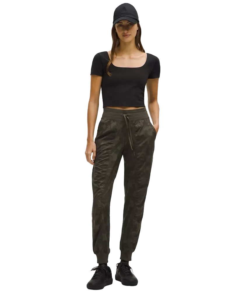 Lululemon Dance Studio Mid-Rise Jogger Full Length Hidden Heritage Wren Multi