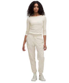 Lululemon Dance Studio Mid-Rise Jogger Full Length Light Ivory