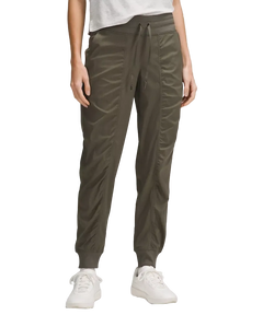 Lululemon Dance Studio Mid-Rise Jogger Full Length Army Green