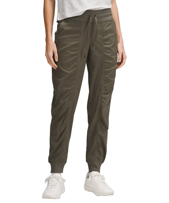 Lululemon Dance Studio Mid-Rise Jogger Full Length Army Green