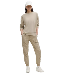 Lululemon Dance Studio Mid-Rise Jogger Full Length Sheer Oak
