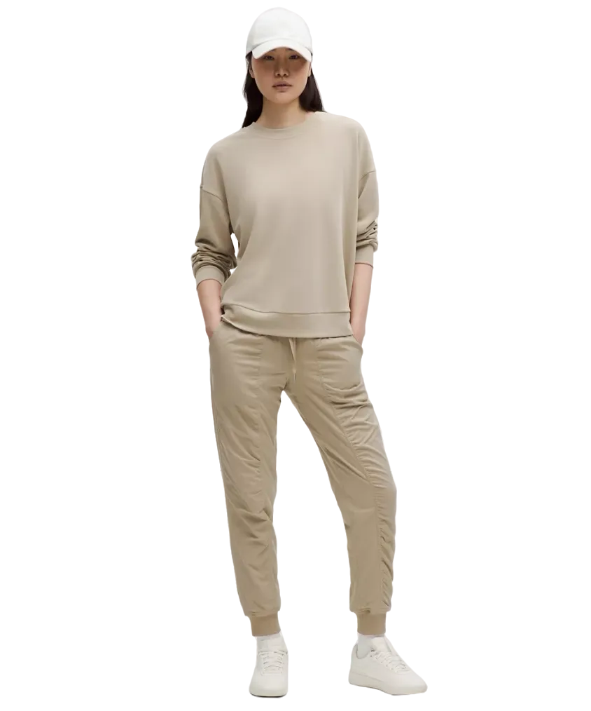 Lululemon Dance Studio Mid-Rise Jogger Full Length Sheer Oak