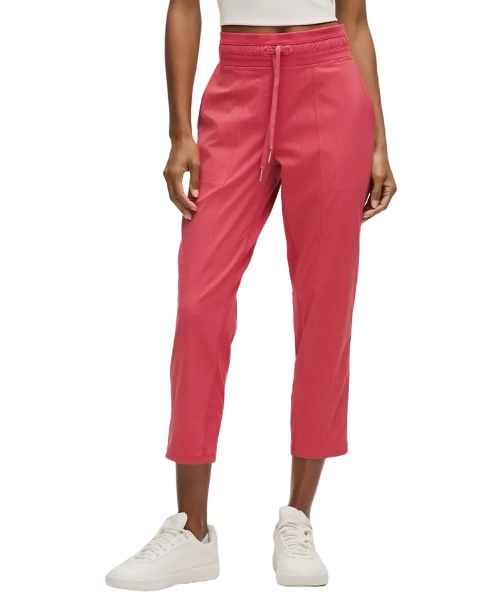 Lululemon Dance Studio Mid-Rise Cropped Pant Desert Red
