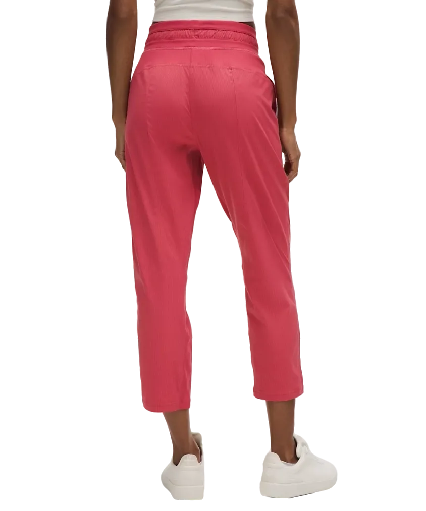 Lululemon Dance Studio Mid-Rise Cropped Pant Desert Red