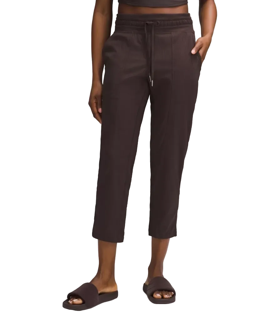 Lululemon Dance Studio Mid-Rise Cropped Pant Espresso