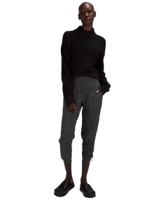 Lululemon Dance Studio Mid-Rise Cropped Pant Graphite Grey