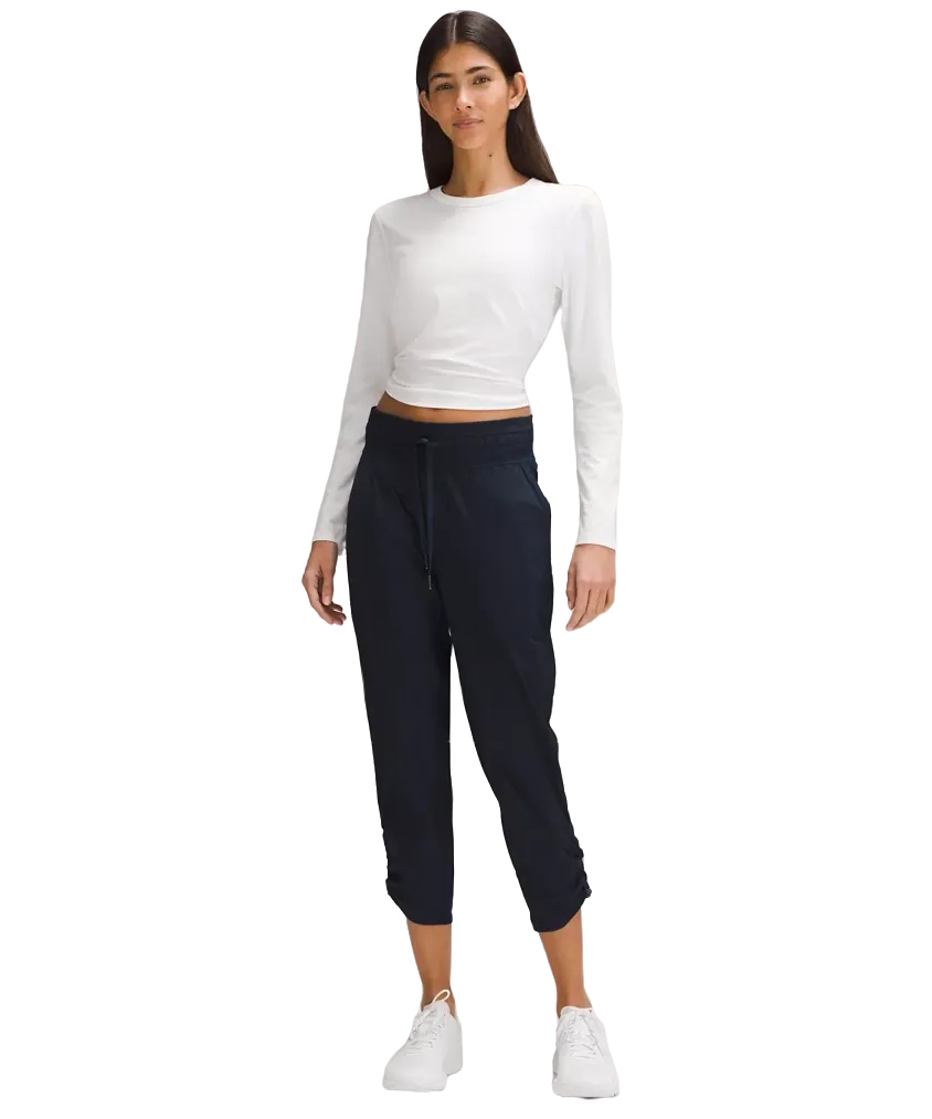 Lululemon Dance Studio Mid-Rise Cropped Pant True Navy