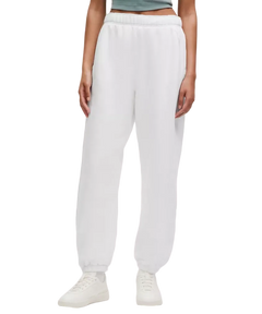 Lululemon Scuba Mid-Rise Oversized Jogger Regular White