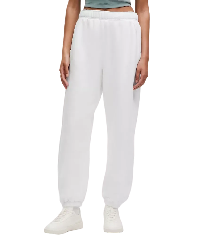Lululemon Scuba Mid-Rise Oversized Jogger Regular White