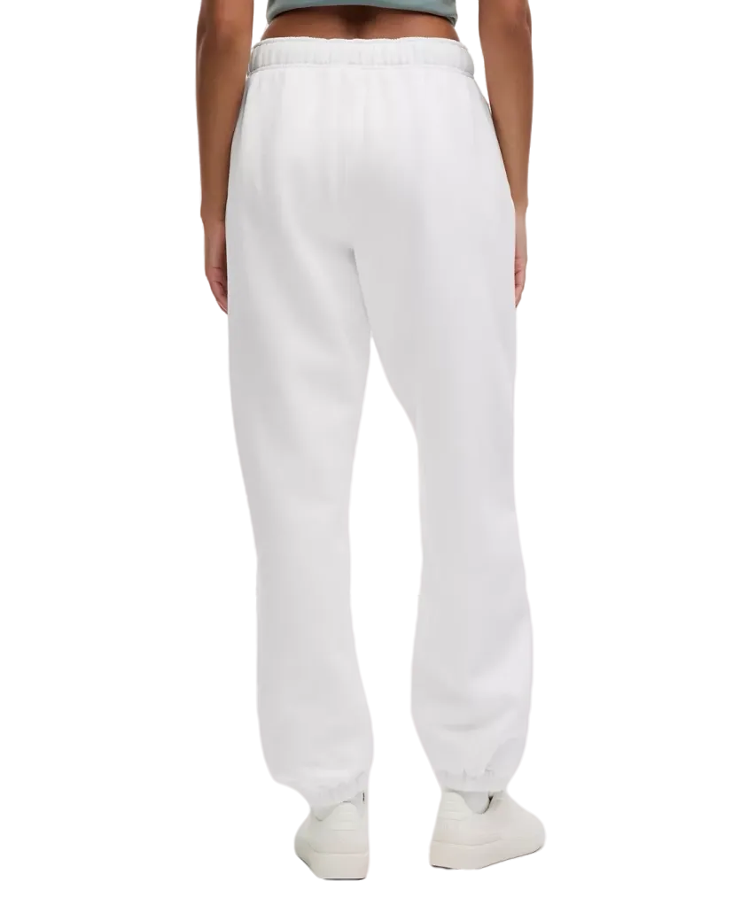 Lululemon Scuba Mid-Rise Oversized Jogger Regular White