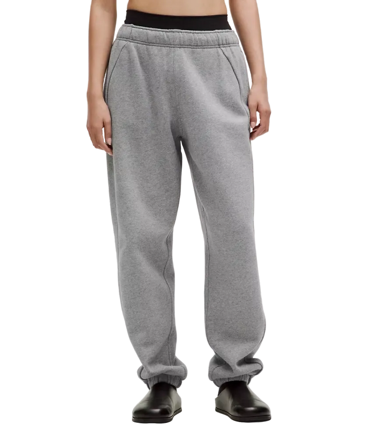 Lululemon Scuba Mid-Rise Oversized Jogger Regular Heathered Medium Grey